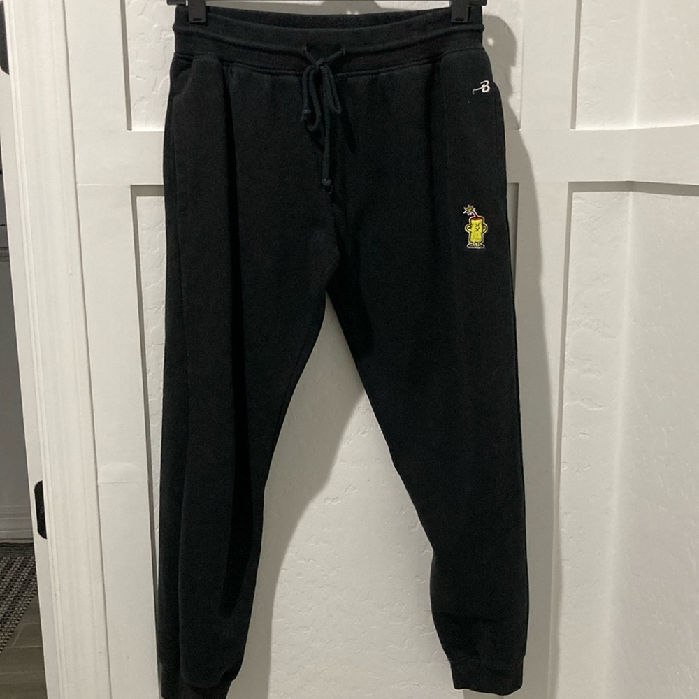Women’s Softball Firecrackers Black Jogger pants Small